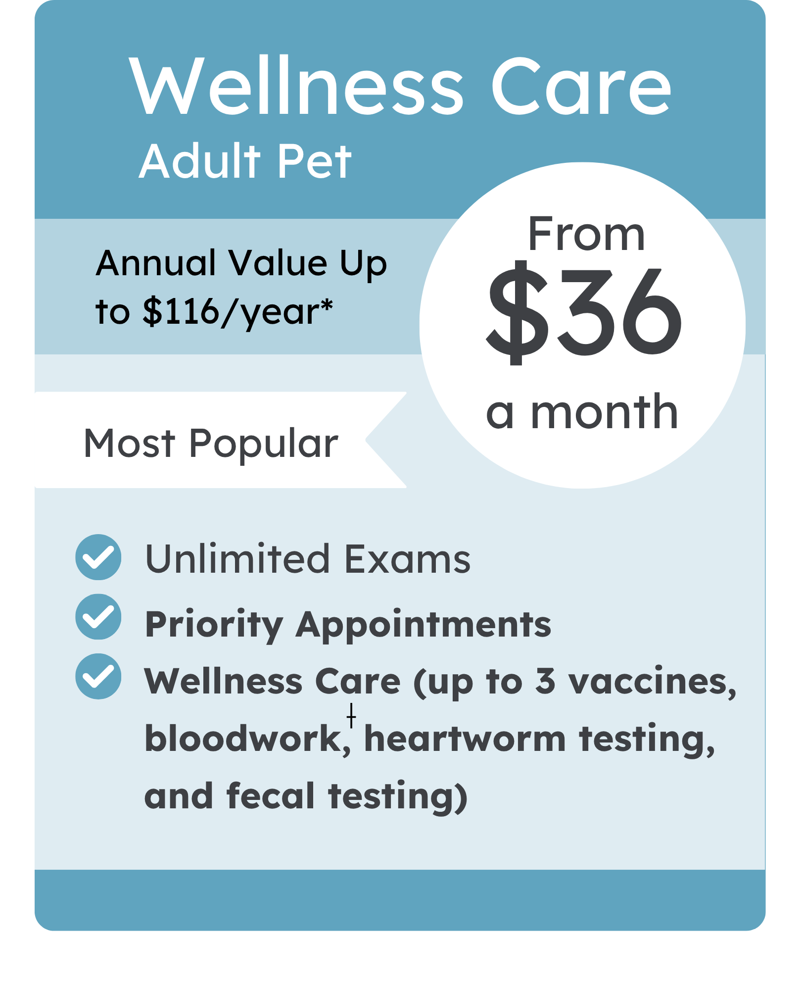 Kingen VIPet pricing wellness